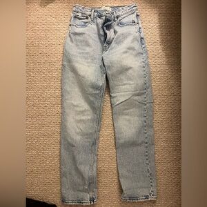 Abercrombie and Fitch 90s straight ultra high rise jeans